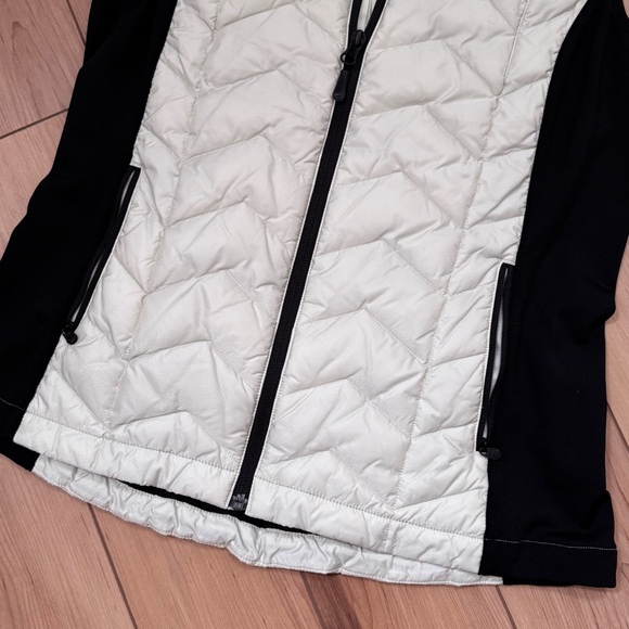 Klim Quilted Black and White Vest with Fitted Silhouette - Picture 5 of 10